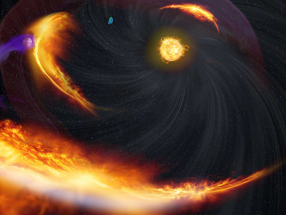 The Exospace Weather Frontier solar weather